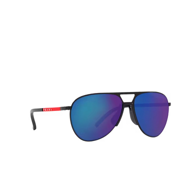 Prada Linea Rossa PS 51XS Sunglasses 1BO08U matte black - three-quarters view