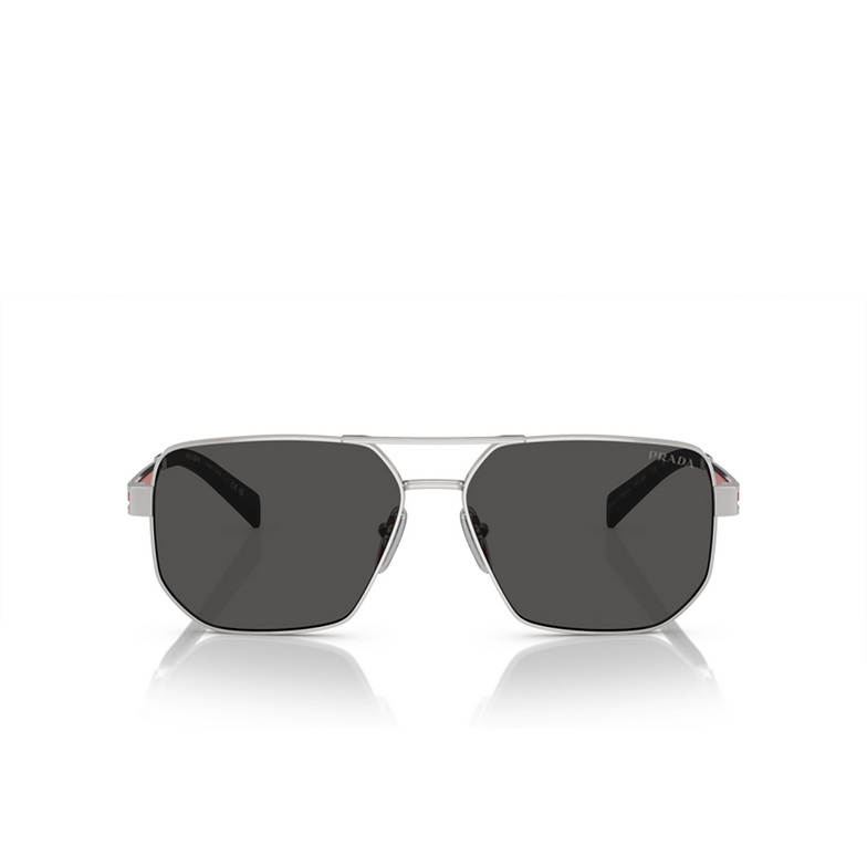 Prada Linea Rossa PS 51ZS Sunglasses 1BC06F silver - 1/3