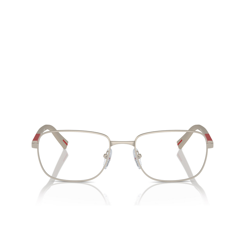 Gafas graduadas Prada Linea Rossa PS 52QV 18X1O1 silver - 1/3