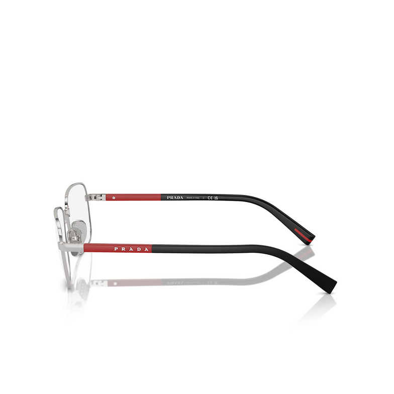 Lunettes de vue Prada Linea Rossa PS 52QV 1BC1O1 silver - 3/3