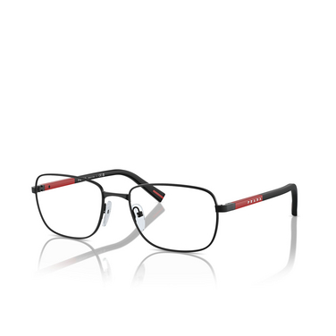 Prada Linea Rossa PS 52QV Eyeglasses 1BO1O1 black matte - three-quarters view