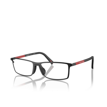 Prada Linea Rossa PS 53QV Korrektionsbrillen 1BO1O1 black matte - Dreiviertelansicht