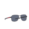 Prada Linea Rossa PS 54WS Sunglasses DG009R black rubber - product thumbnail 2/3