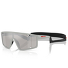 Prada Linea Rossa PS A03S Sunglasses 13Z05A matt iron grey - product thumbnail 2/3