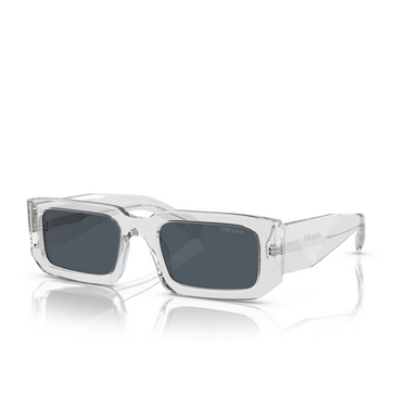 Prada PR 06YS Sunglasses 12R09T transparent grey - three-quarters view