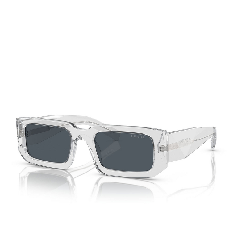 Prada PR 06YS Sunglasses 12R09T transparent grey - 2/4