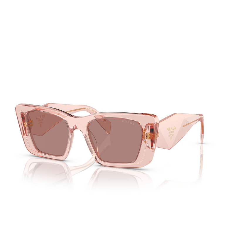 Gafas de sol Prada PR 08YS 19Q10D transparent peach - 2/4