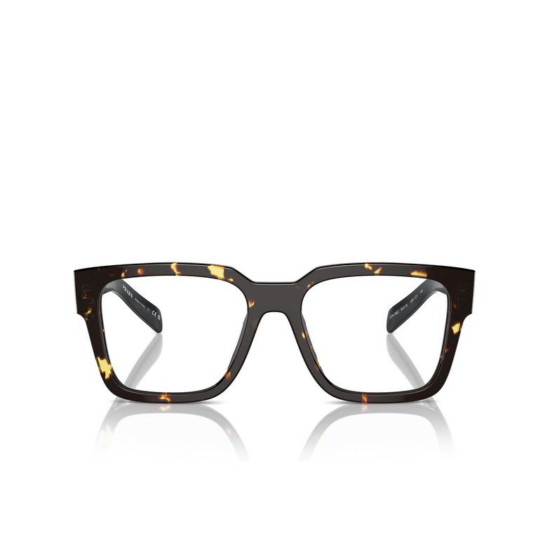 Prada PR 08ZV Eyeglasses 16R1O1 tortoise black malt - 1/4