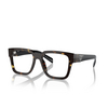 Prada PR 08ZV Eyeglasses 16R1O1 tortoise black malt - product thumbnail 2/4