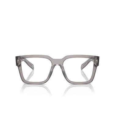 Prada PR 08ZV Eyeglasses 18S1O1 transparent asphalt - front view