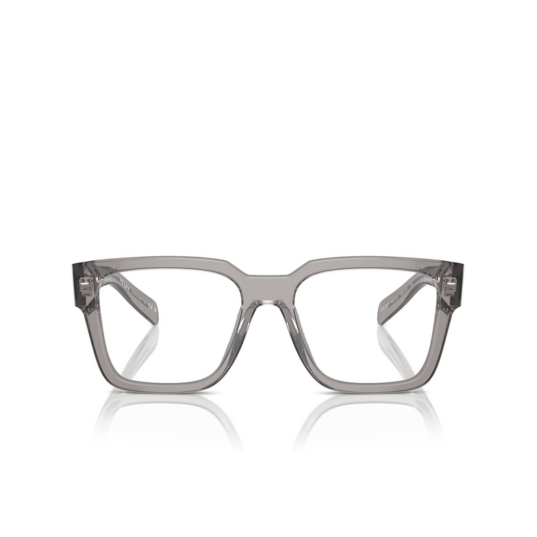 Prada PR 08ZV Eyeglasses 18S1O1 transparent asphalt - 1/4