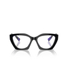 Prada PR 09YV Korrektionsbrillen 19S1O1 black - Produkt-Miniaturansicht 1/4