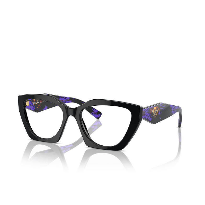 Prada PR 09YV Eyeglasses 19S1O1 black - 2/4