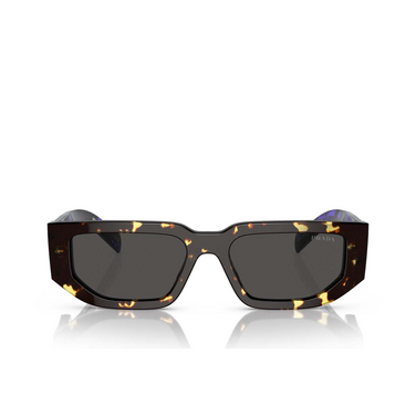 Prada PR 09ZS Sunglasses 16R5S0 tortoise black malt - front view