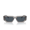 Prada PR 09ZS Sunglasses 18S09T transparent asphalt - product thumbnail 1/4