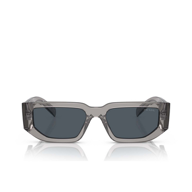 Prada PR 09ZS Sunglasses 18S09T transparent asphalt - front view