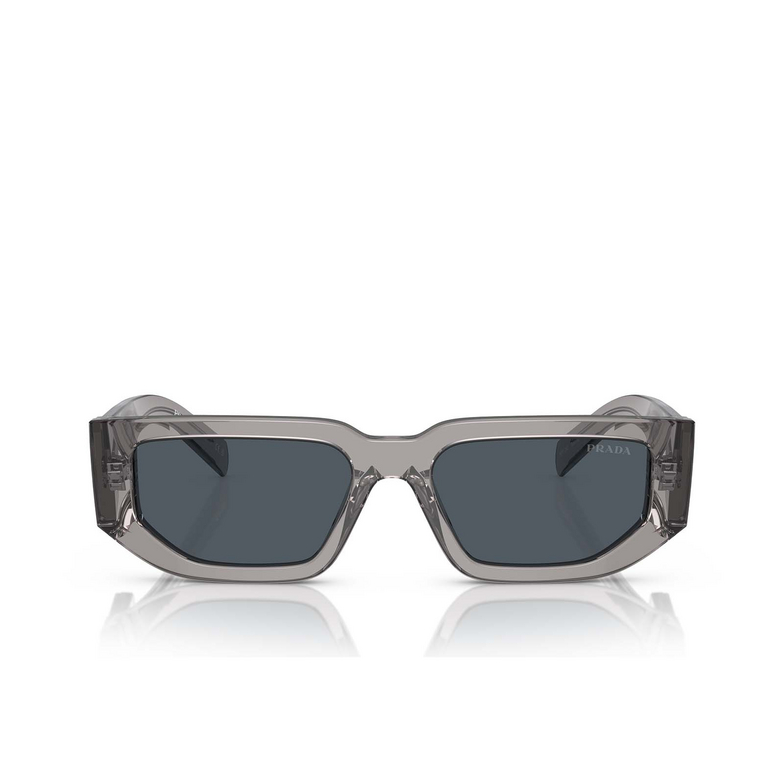 Prada PR 09ZS Sunglasses 18S09T transparent asphalt - 1/4