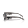 Prada PR 09ZS Sunglasses 18S09T transparent asphalt - product thumbnail 3/4
