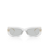 Occhiali da sole Prada PR 14YS 12R50K transparent grey - anteprima prodotto 1/4