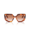 Occhiali da sole Prada PR 14ZS 18R70E cognac tortoise - anteprima prodotto 1/4