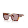 Prada PR 15WS Sonnenbrillen 22A20I poppy tortoise - Produkt-Miniaturansicht 2/4