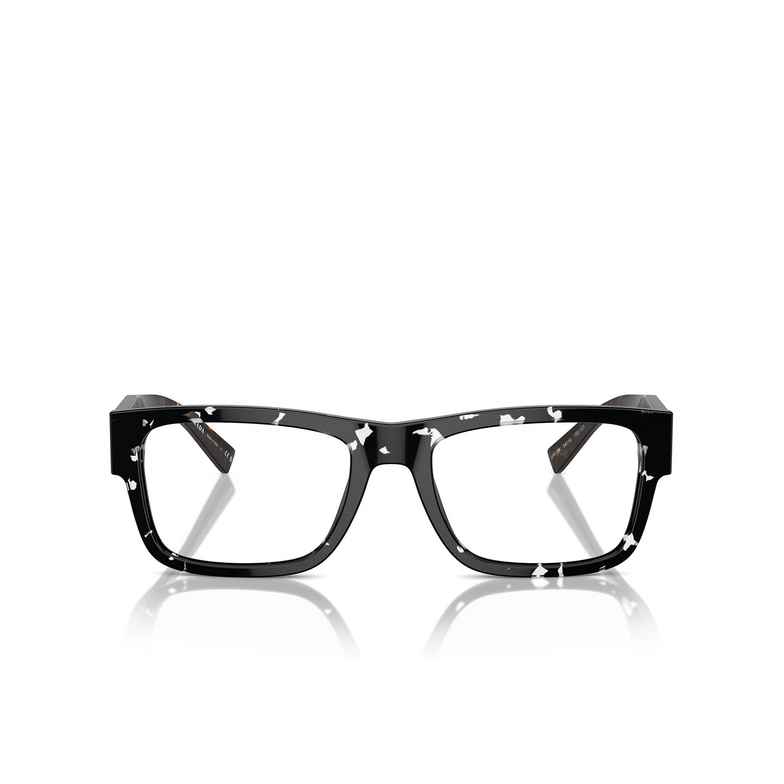 Prada PR 15YV Eyeglasses 15S1O1 black crystal tortoise - 1/4