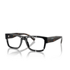 Prada PR 15YV Eyeglasses 15S1O1 black crystal tortoise - product thumbnail 2/4
