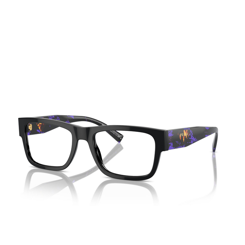 Prada PR 15YV Eyeglasses 19S1O1 black - 2/4