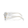 Prada PR 17WS Sunglasses 12R30B transparent grey - product thumbnail 3/4