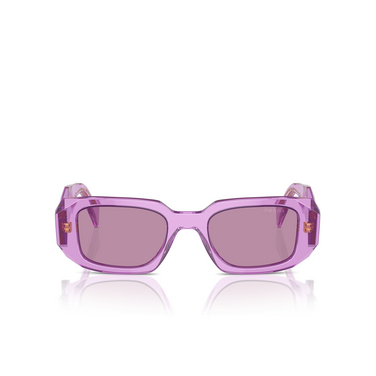 Prada PR 17WS Sunglasses 13R07Q transparent amethyst - front view