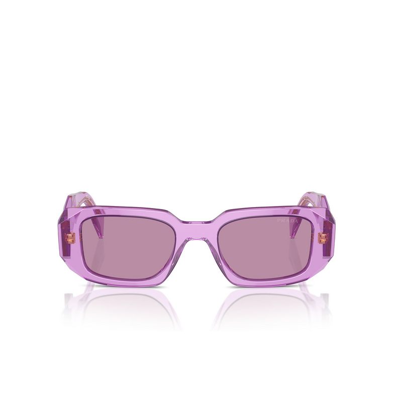 Prada PR 17WS Sunglasses 13R07Q transparent amethyst - 1/4
