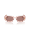 Prada PR 17WS Sunglasses 19Q10D transparent peach - product thumbnail 1/4