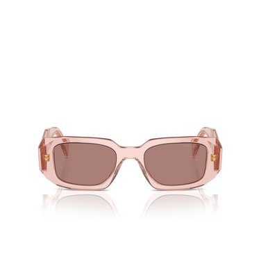Prada PR 17WS Sunglasses 19Q10D transparent peach - front view