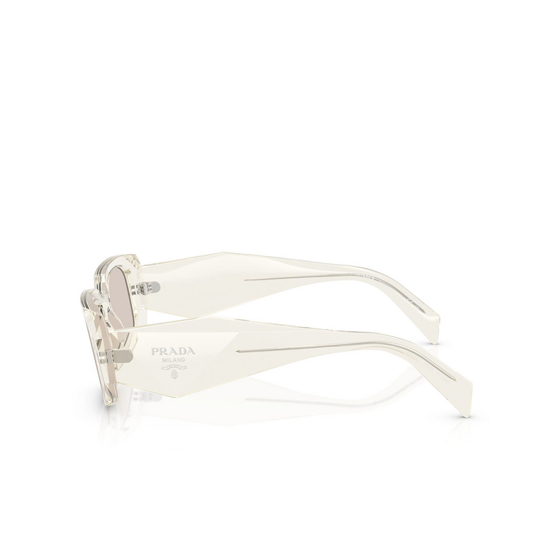 Lunettes de soleil Prada PR 17WS 19X30N transparent champagne - 3/4