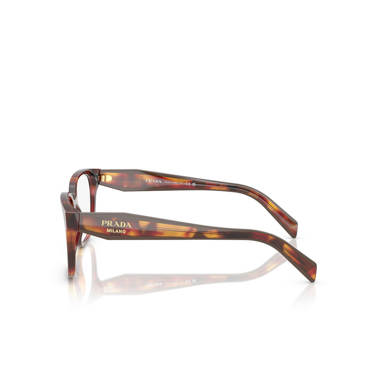 Occhiali da vista Prada PR 17ZV 22A1O1 poppy tortoise - 3/4