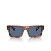 Prada PR 19WS Sunglasses 17R06A striped radica - product thumbnail 1/4
