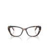 Prada PR 19WV Eyeglasses 23A1O1 mauve tortoise - product thumbnail 1/4