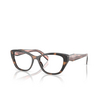 Prada PR 19WV Eyeglasses 23A1O1 mauve tortoise - product thumbnail 2/4