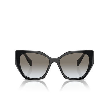 Prada PR 19ZS Sunglasses 1AB0A7 black - front view