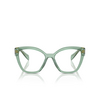 Prada PR 20ZV Eyeglasses 11R1O1 transparent sage - product thumbnail 1/4