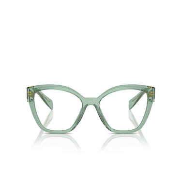 Prada PR 20ZV Eyeglasses 11R1O1 transparent sage - front view