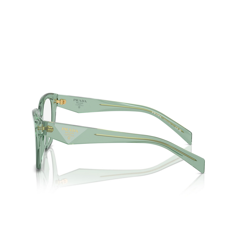 Prada PR 20ZV Eyeglasses 11R1O1 transparent sage - 3/4