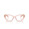 Prada PR 21ZV Eyeglasses 19Q1O1 transparent peach - product thumbnail 1/4