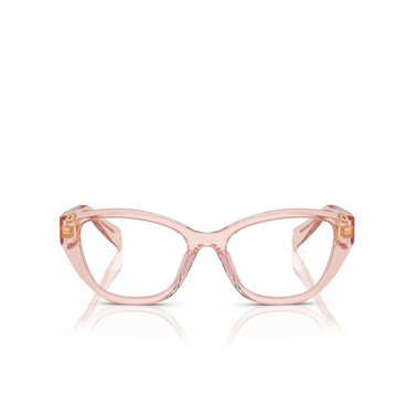 Prada PR 21ZV Eyeglasses 19Q1O1 transparent peach - front view