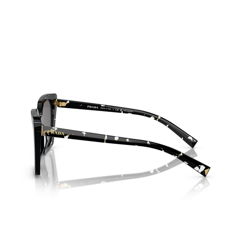 Prada PR 23ZS Sunglasses 15S5Z1 black crystal tortoise - 3/4