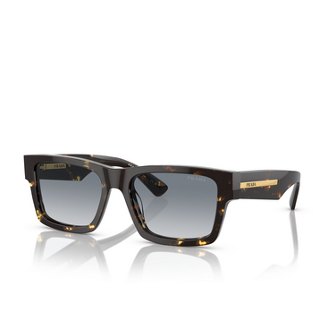 Prada PR 25ZS Sunglasses 16R30F black malt tortoise - three-quarters view