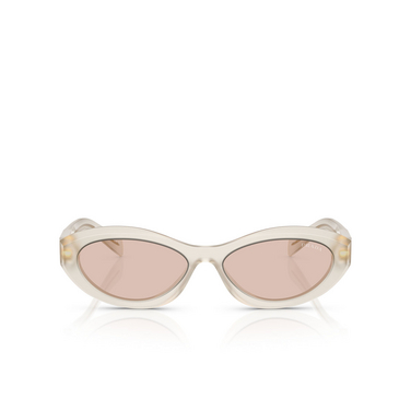 Lunettes de soleil Prada PR 26ZS 12V4I2 opal milk - Vue de face