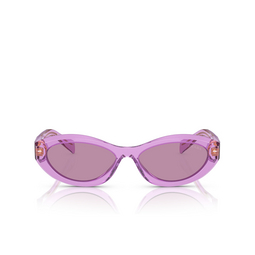 Prada PR 26ZS Sunglasses 13R07Q transparent amethyst