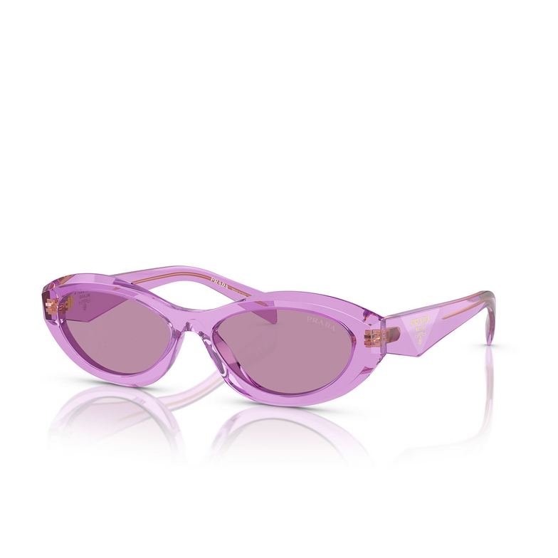 Gafas de sol Prada PR 26ZS 13R07Q transparent amethyst - 2/4