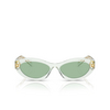 Prada PR 26ZS Sunglasses 14R20E transparent mint - product thumbnail 1/4